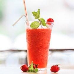 Cocktail à la fraise